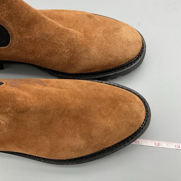 Caslon Women’s Miller Water Resistant Lug Chelsea Boots Brown Size 11M - Picture 8 of 11